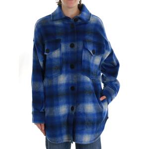 CAMICIONE CHECKED BLU